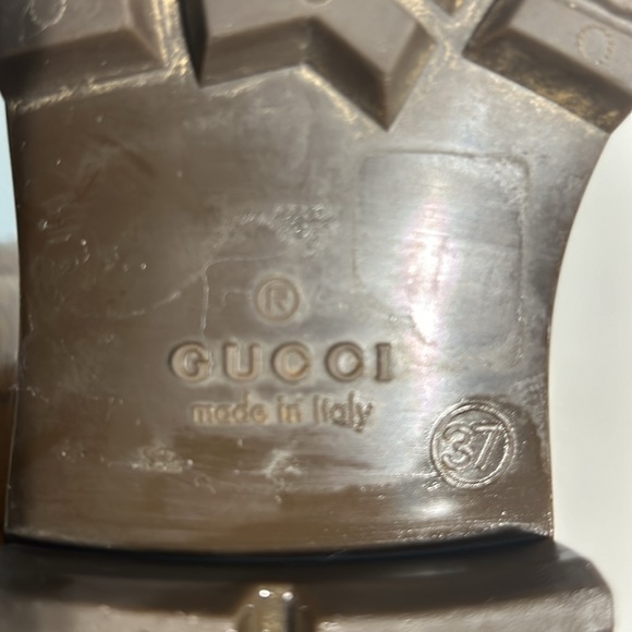 Gucci Wellington boots, great condition missing one insole. Size 37, no box - Picture 6 of 10